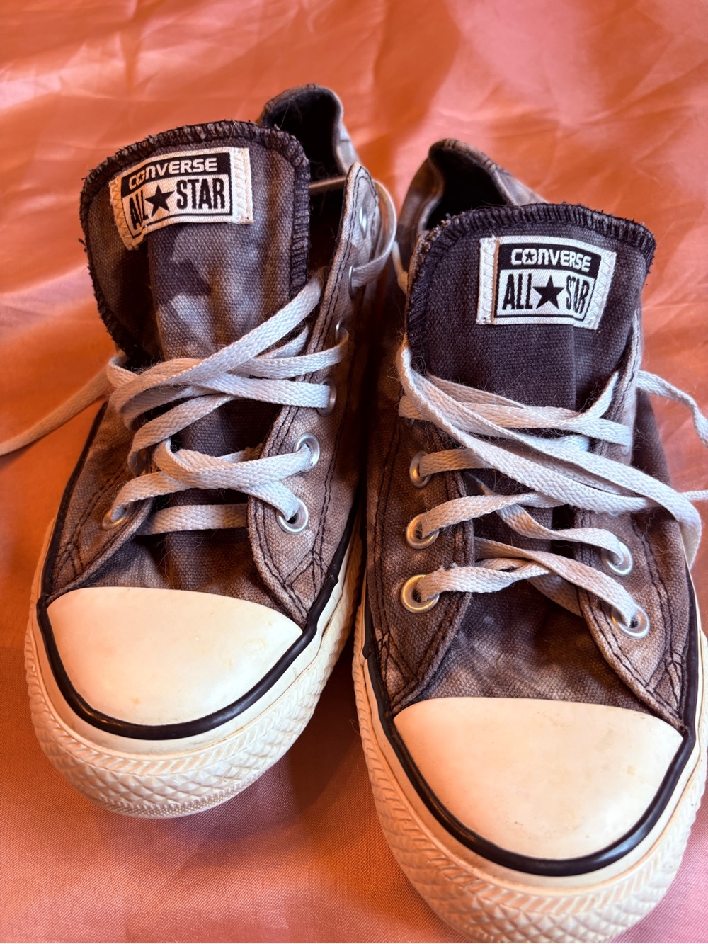 Converse Low Top Sneakers in Black and White